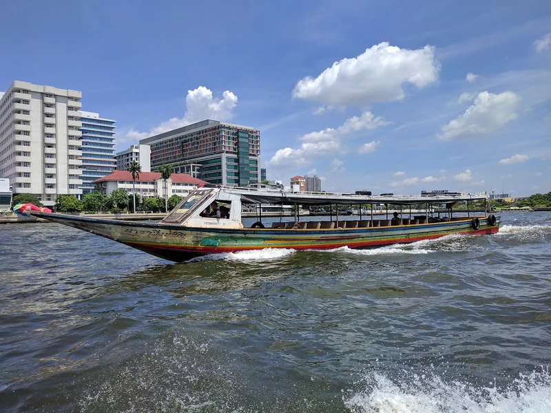 Bangkok highlight view 2 - Chao Phraya River